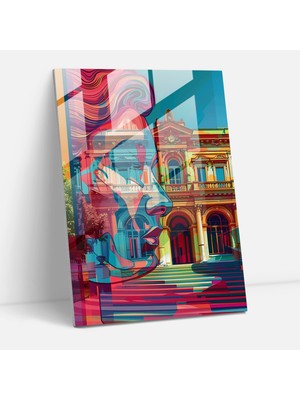 Popcas Klasik ve Pop Sanat Motifli Temperli Cam Tablo ile Mekânınızı Güzelleştirin