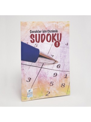 Pötikare Yayınları Çocuklar Için Çözümlü Sudoku Set (2 Kitap)