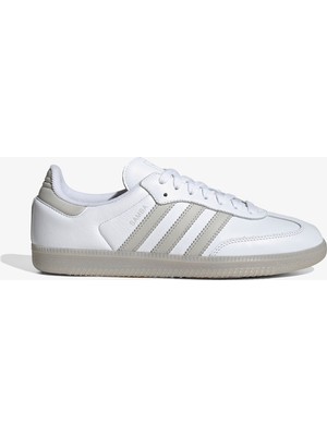 Adidas Samba Og Beyaz Sneaker Hafif ve Esnek Taban ile Konforlu Tasarım