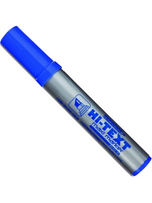 Hi-Text Maxi Marker Kalem 840 Pc 10 mm Kesik Uç Mavi