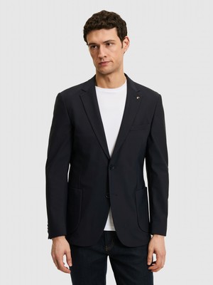 Cacharel Erkek Lacivert Slim Fit Ceket 50276629-VR033