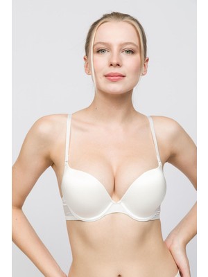 Obje Kadın Ekru Duble Soft Sütyen