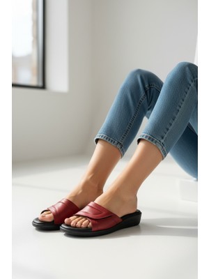 Ceyo Memory Foam Taban Kemik Çıkıntısı Özel Ortopedik Kadın Terlik