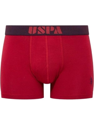 U.s. Polo Assn. Erkek Bordo-Lacivert-Antrasit Kutulu 3 Lü Boxer - Çoklu Renk - ILC2.80Q52G1W