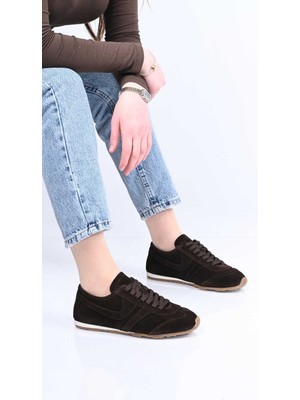Bestello Bağcıklı Termo Taban Hakiki Deri Sneaker 341-0135 Kadın Ayakkabı