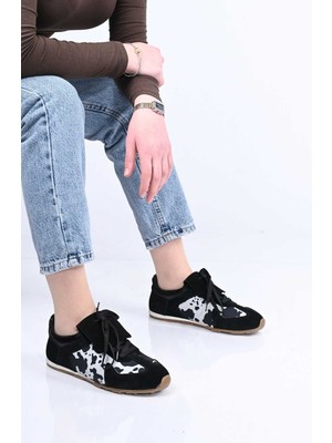 Bestello Bağcıklı Termo Taban Hakiki Deri Sneaker 341-0449 Kadın Ayakkabı