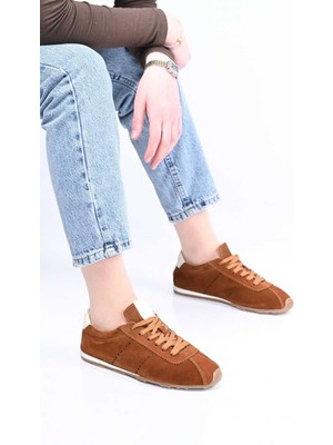 Bestello Bağcıklı Termo Taban Hakiki Deri Sneaker 341-0138 Kadın Ayakkabı