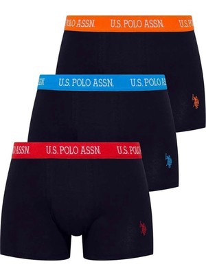 Z.E.80T2A.5G.R.3P U.s. Polo Assn. Erkek 3 Lü Boxer Z.E.80T2A.5G.R.3P