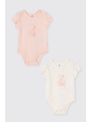 Panço Yenidoğan 2'li Ekru Body Set
