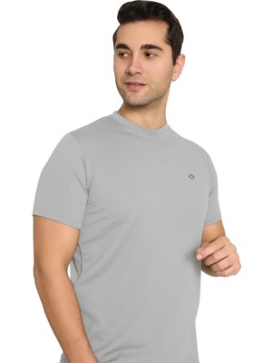 Crozwise Waffle Sıfır Yaka Tişört Bej 7151-05