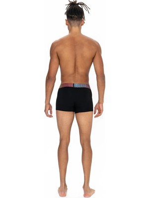 U.s. Polo Assn. Erkek Siyah - Gri Melanj - Lacivert 3 Lü Kutulu Boxer - Çoklu Renk - ILC2.80W57S1O