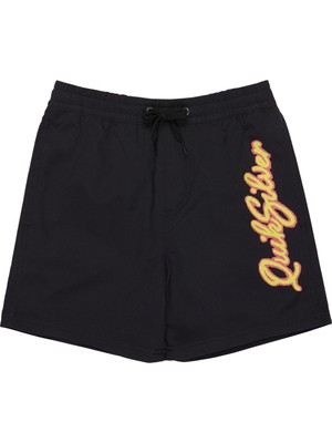 Belirtilmemiş Quiksilver Evd Malibu Erkek Çocuk Siyah Volley Short