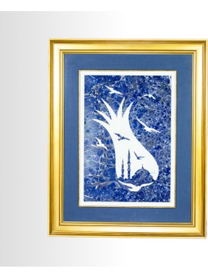 Klasik Sanatlar Cami Silüet Ebru
