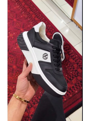 Marcomen El Yapımı Hakiki Deri Air Taban Erkek Sneakers Ayakkabı