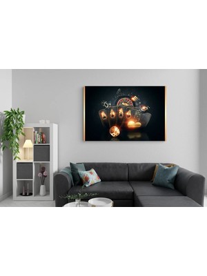 Mgi Design Galeri Kalitesinde Modern Tasarım Tablosu Modern Tarzda Kanvas Tablo Modern Ev Dekoru