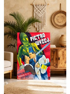 Mgi Design Galeri Kalitesinde Vintage Film Posteri Vintage Etkili Kanvas Tablo Yatak Odası Tablosu