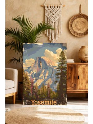 Mgi Design Estetik Vintage Seyahat Posteri Boho Stilinde Kanvas Tablo Modern Ev Dekoru