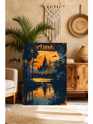 Mgi Design Sanatsal Vintage Seyahat Posteri Klasik Kanvas Tablo Lüks Duvar Sanatı