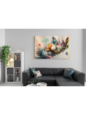 Mgi Design Estetik Modern Tasarım Tablosu Bohem Kanvas Tablo Mutfak Dekoru