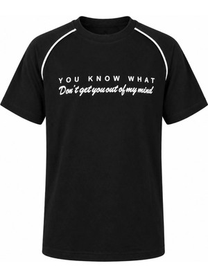 Trender Enjeksiyon Baskı Siyah Erkek Çocuk T-Shirt 8031