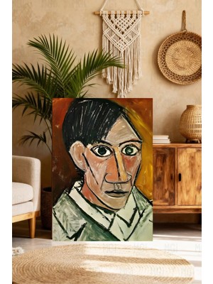 Mgi Design Özel Tasarım Picasso Reprodüksiyonu Modern Tarzda Kanvas Tablo Yatak Odası Tablosu