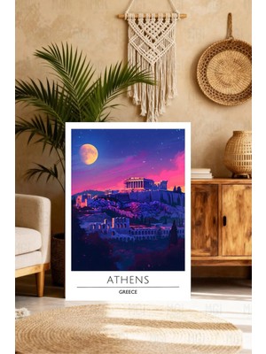 Mgi Design Premium Kalite Vintage Seyahat Posteri Boho Stilinde Kanvas Tablo Mutfak Dekoru