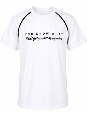 Trender Enjeksiyon Baskı Beyaz Erkek Çocuk T-Shirt 8031