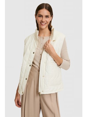 U.S. Polo Assn. Kadın Krem Yelek 50319221-VR256