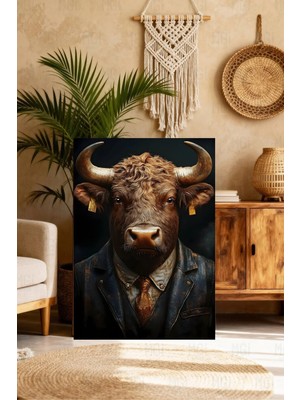 Mgi Design Modern Premium Maksimal Tasarım Eseri Vintage Etkili Kanvas Tablo Mutfak Dekoru