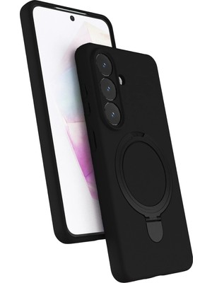 Cosmotex Newface  Galaxy S26 Plus Regal Magsafe Standlı Kapak - Siyah