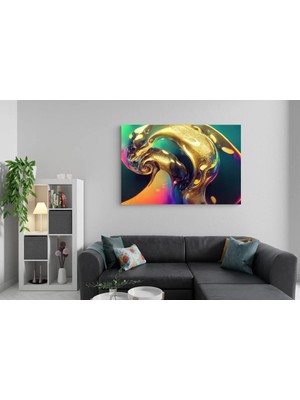 Mgi Design Özgün Modern Tasarım Tablosu Bohem Kanvas Tablo Salon Dekoru