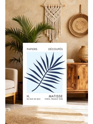 Mgi Design Galeri Kalitesinde Henri Matisse Reprodüksiyonu Klasik Kanvas Tablo Yatak Odası Tablosu
