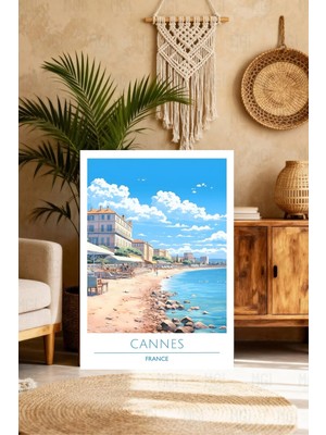 Mgi Design Modern Premium Vintage Seyahat Posteri Retro Kanvas Tablo Dekoratif Duvar Sanatı
