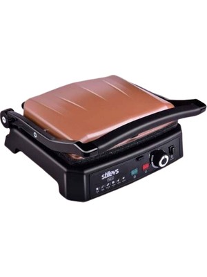 STILEVS SGH23252 2000 W Granit Tost Makinesi Rose Gold Tek Taraflı Kullanım Özelliği