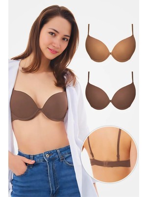 Homay 2'li Push-Up Balenli Sütyen