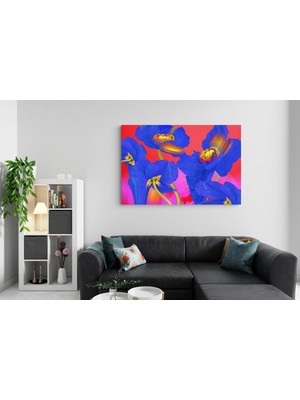 Mgi Design Lüks Modern Tasarım Sanat Kanvas Tablo Şık Duvar Sanatı