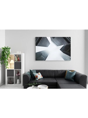 Mgi Design Sanatsal Şehir Manzarası Seyahat Tablosu Kanvas Tablo Modern Sanat Eseri