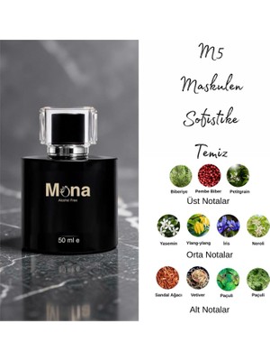 Mona M05 Alkolsüz Erkek Parfümü