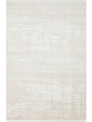 Eko Halı Lagos Lgs 23 Cream Beige Xw Hav Toz Vermez Modern Desenli Makine Dokuması Halı