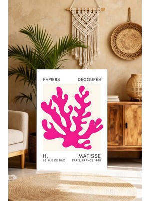 Mgi Design Sanatsal Henri Matisse Reprodüksiyonu Modern Tarzda Kanvas Tablo Mutfak Dekoru