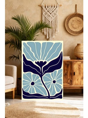 Mgi Design Estetik Henri Matisse Reprodüksiyonu Vintage Etkili Kanvas Tablo Ofis Duvar Tablosu