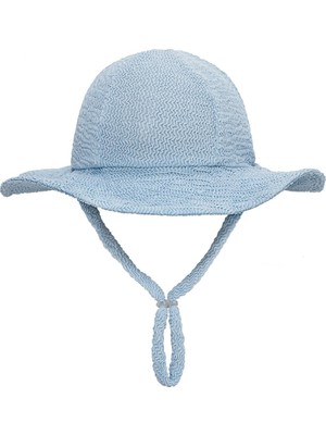 Sand Mother Uv Korumalı Bebek & Çocuk Siperlikli Dokulu Şapka
