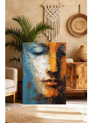 Mgi Design Premium Kalite Maksimalist Sanat Vintage Etkili Kanvas Tablo Çalışma Odası Sanatı