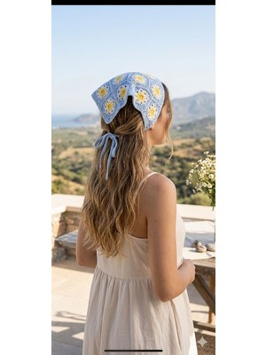 Honeybee Atelier Honeybeeatelier Bohem Mavi Bandana
