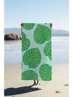 Dolce Mariee Dijital Baskı Plaj Deniz Havlusu 80 x 160 cm Peştamal HVL0279