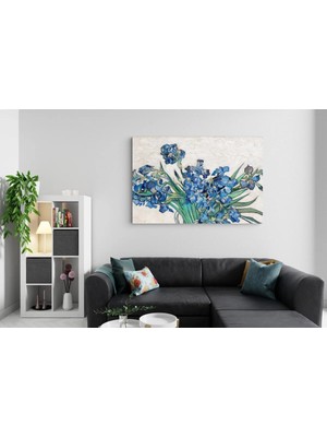 Mgi Design Estetik Bahar Çiçek Romantik Kanvas Tablo Modern Ev Dekoru