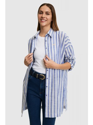 U.S. Polo Assn. Kadın İndigo Tunik 50324620-VR028