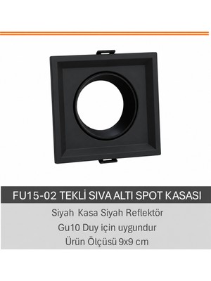 Sıva Altı Spot Kasası