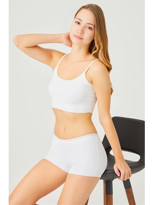 Homay Lazer Kesim Boxer Külot - Tek Parça
