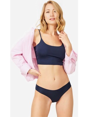 Homay Lazer Kesim Basic Bikini Külot - Tek Parça
